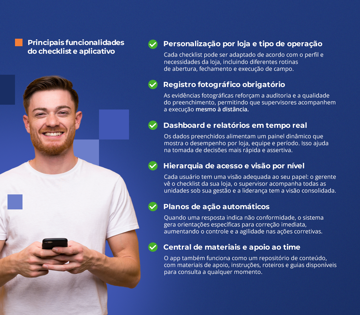 checklist, Checklist de Execução, Checklist de Execução da Stringhini, lojas de conveniência 