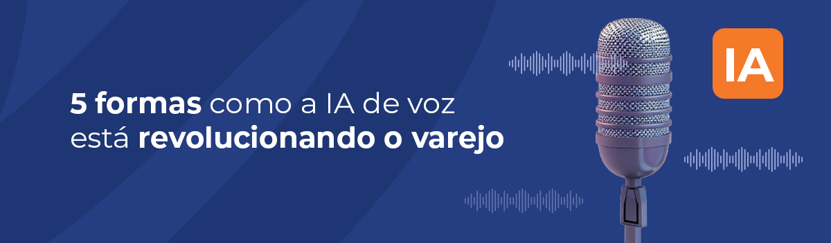IA de voz, varejo