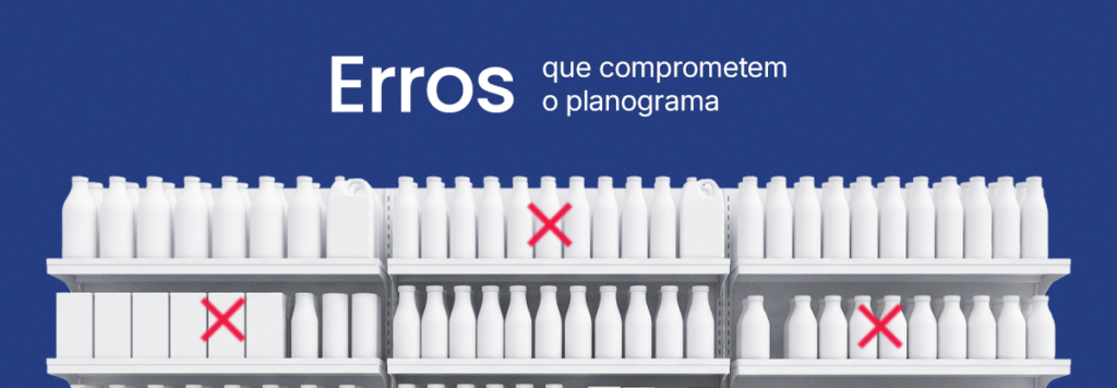 Gondola de Produtos com erros